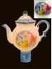 Porcelain Teapot Night Light With Gift Box